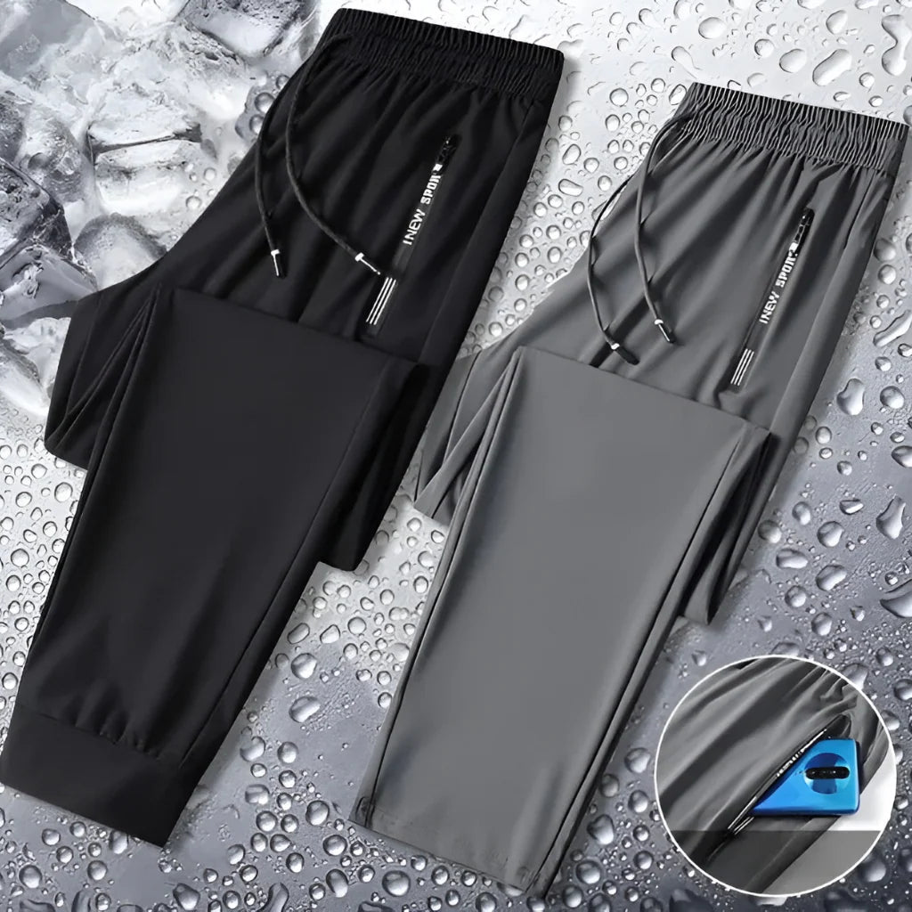 🔥Buy1 Get 1 Free💥🤩PREMIUM MEN'S LYCRA PANTS(Black & Gray) 🔥